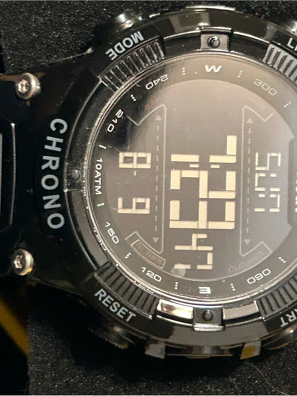 Invicta Black Digital Chronograph Watch